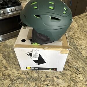 Men's ANON Prime MIPS Ski & Snowboard Helmet - Green/Black NWT Size Small
